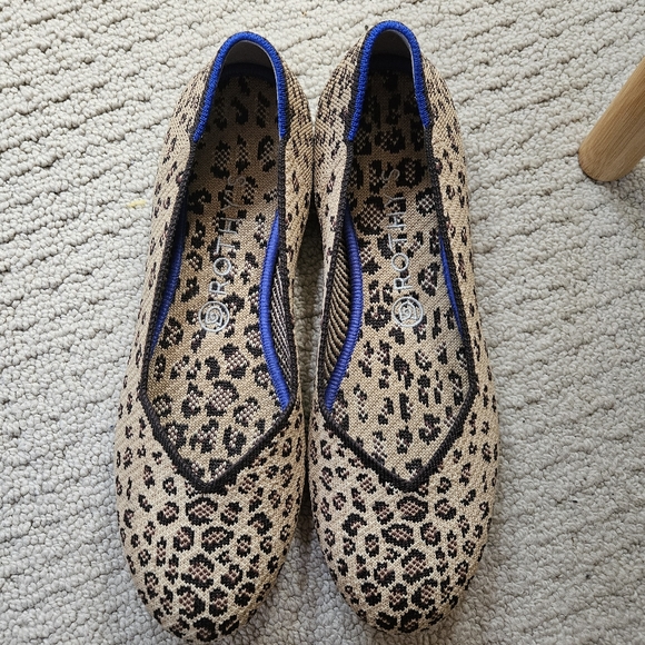 Rothy's Shoes - Rothys Flats - Leopard - 9.5